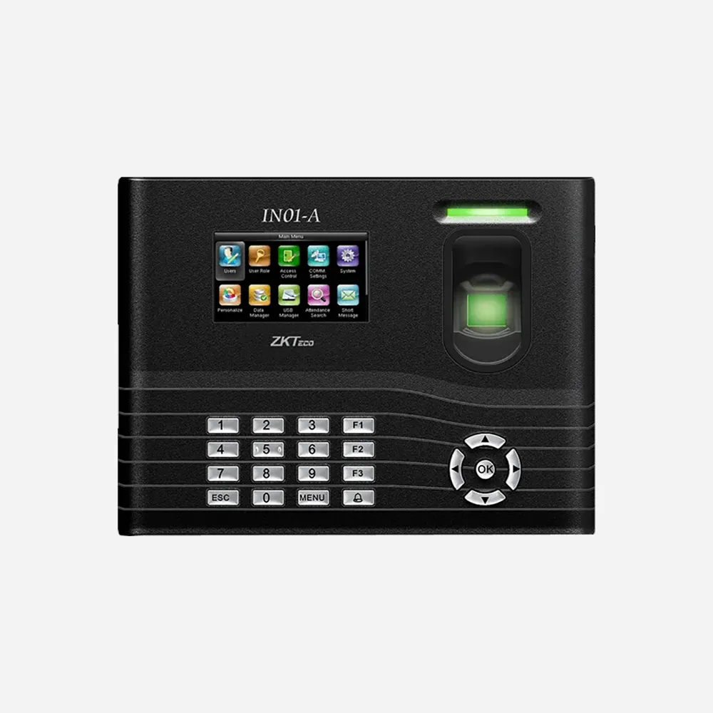 [IN01-A] ZKTeco IN01-A Biometric Time & Attendance & Access Control Terminal – Fingerprint & Card (USB, WiFi)