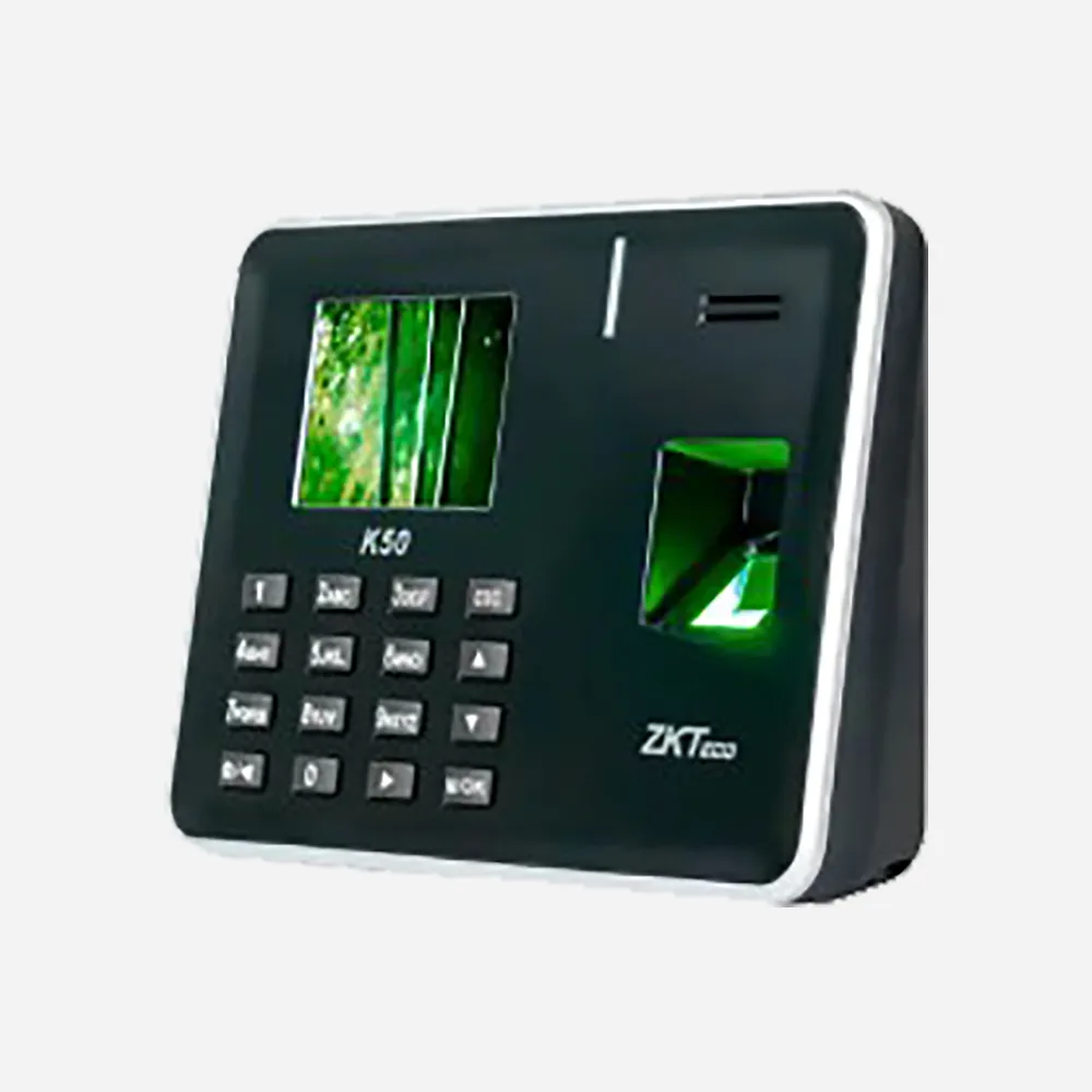 ZKTeco K50 Pro Biometric Time & Attendance Terminal – Fingerprint & Access Control (Card, PIN, USB, WiFi)