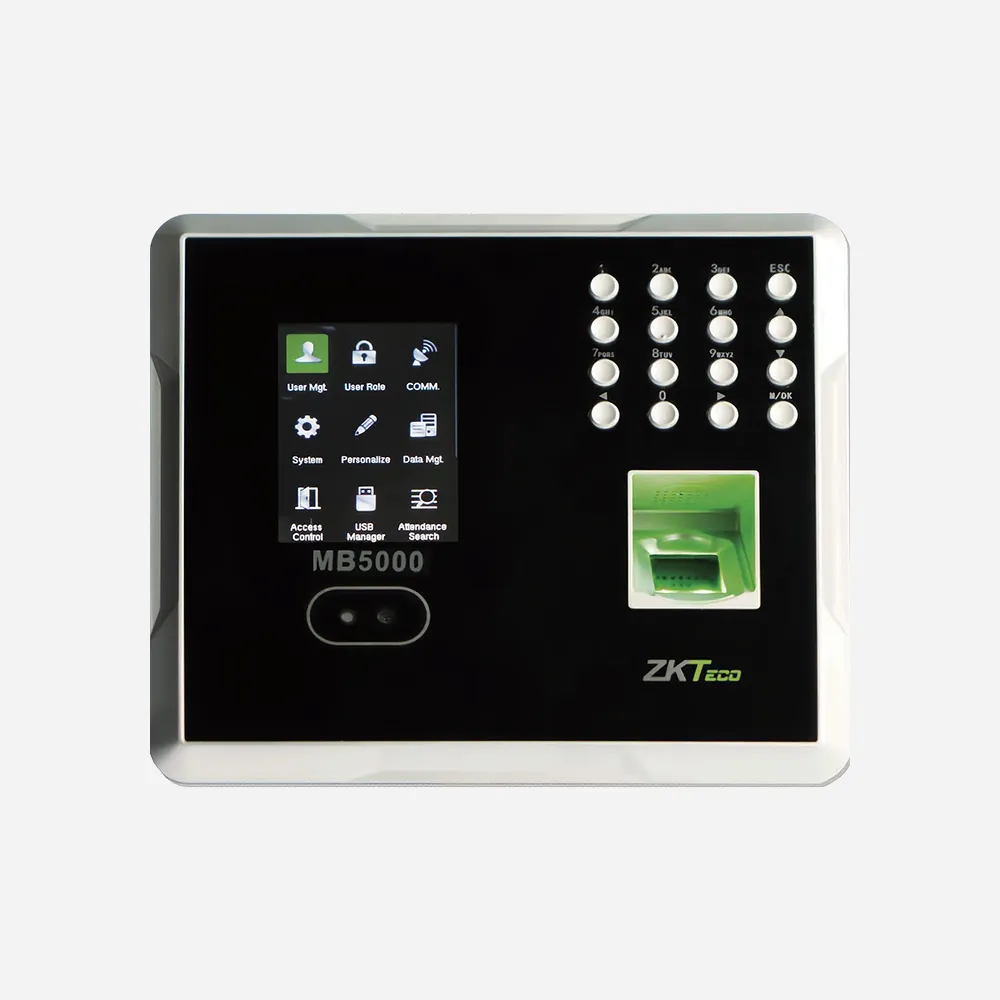 [MB5000] ZKTeco MB5000 Biometric Terminal – Fingerprint & Face Recognition Time Attendance & Access Control (TCP/IP, USB, WiFi)